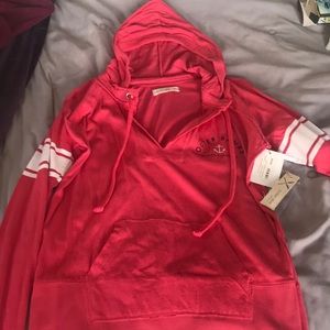 Hot pink hoodie NWT
